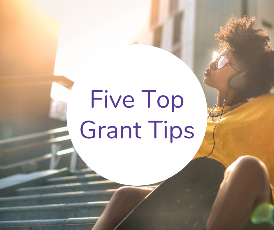 Five top grant tips