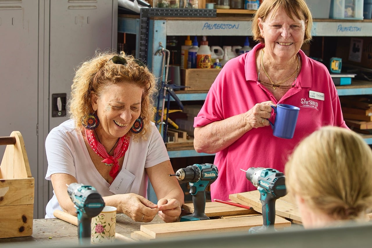 Australia Post Community Grants - She Shed Cairns